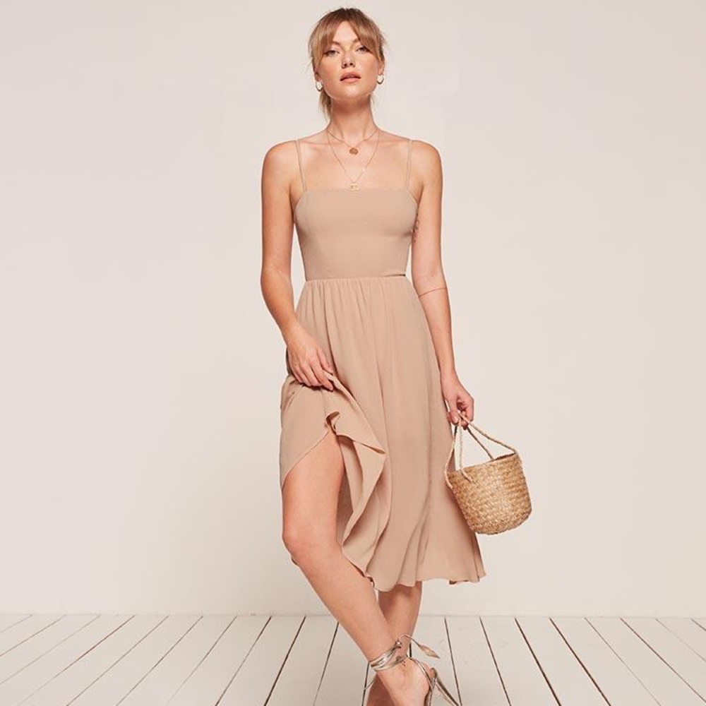Reformation - Nala Dress - Champagne